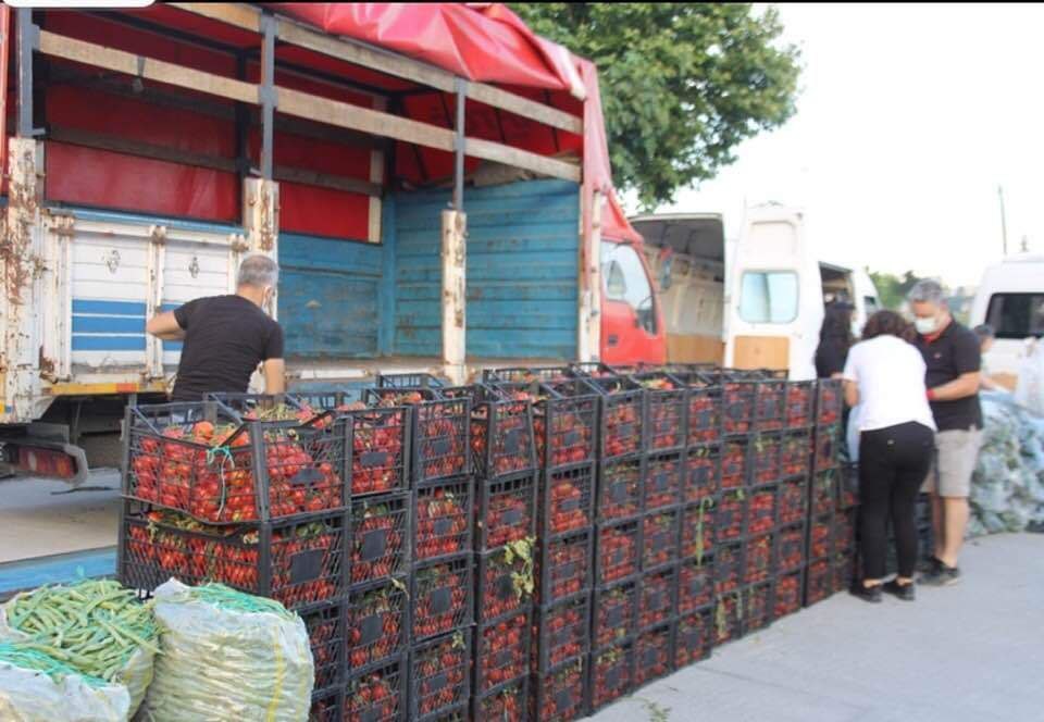 Üreticiden sofraları gıda desteği projesi